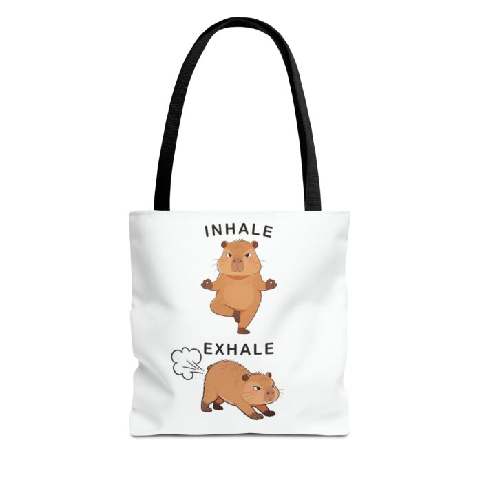 Inhale. Exhale. Tote Bag